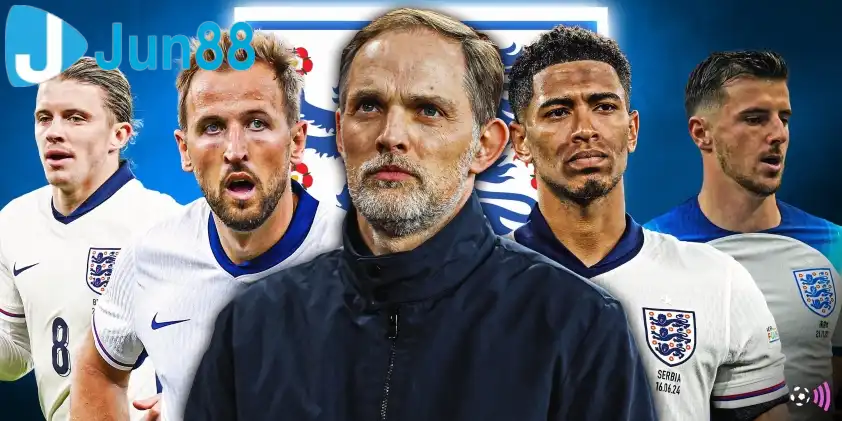 Tuchel đối diện nhiều áp lực khi dẫn dắt dàn sao tỷ đô của tuyển Anh. (Ảnh: Football FanCast)